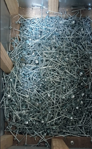 roofing nails and rubber washers
